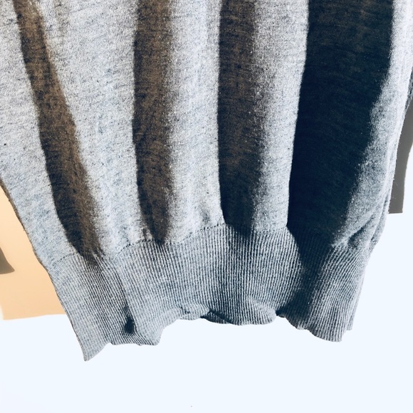 SISLEY vintage deep V-neck sweater - Picture 4 of 4